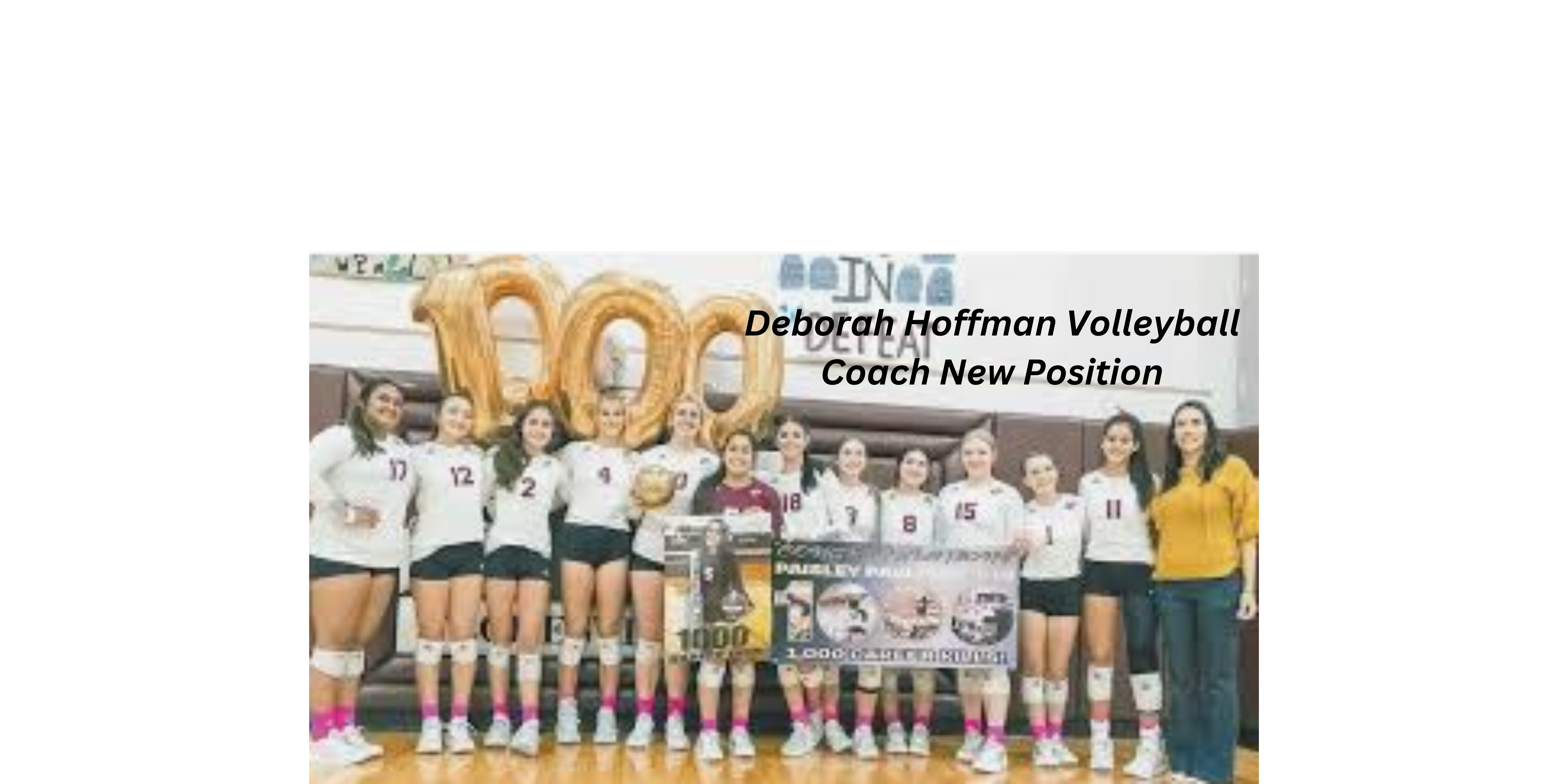 Deborah Hoffman Volleyball Coach New Position