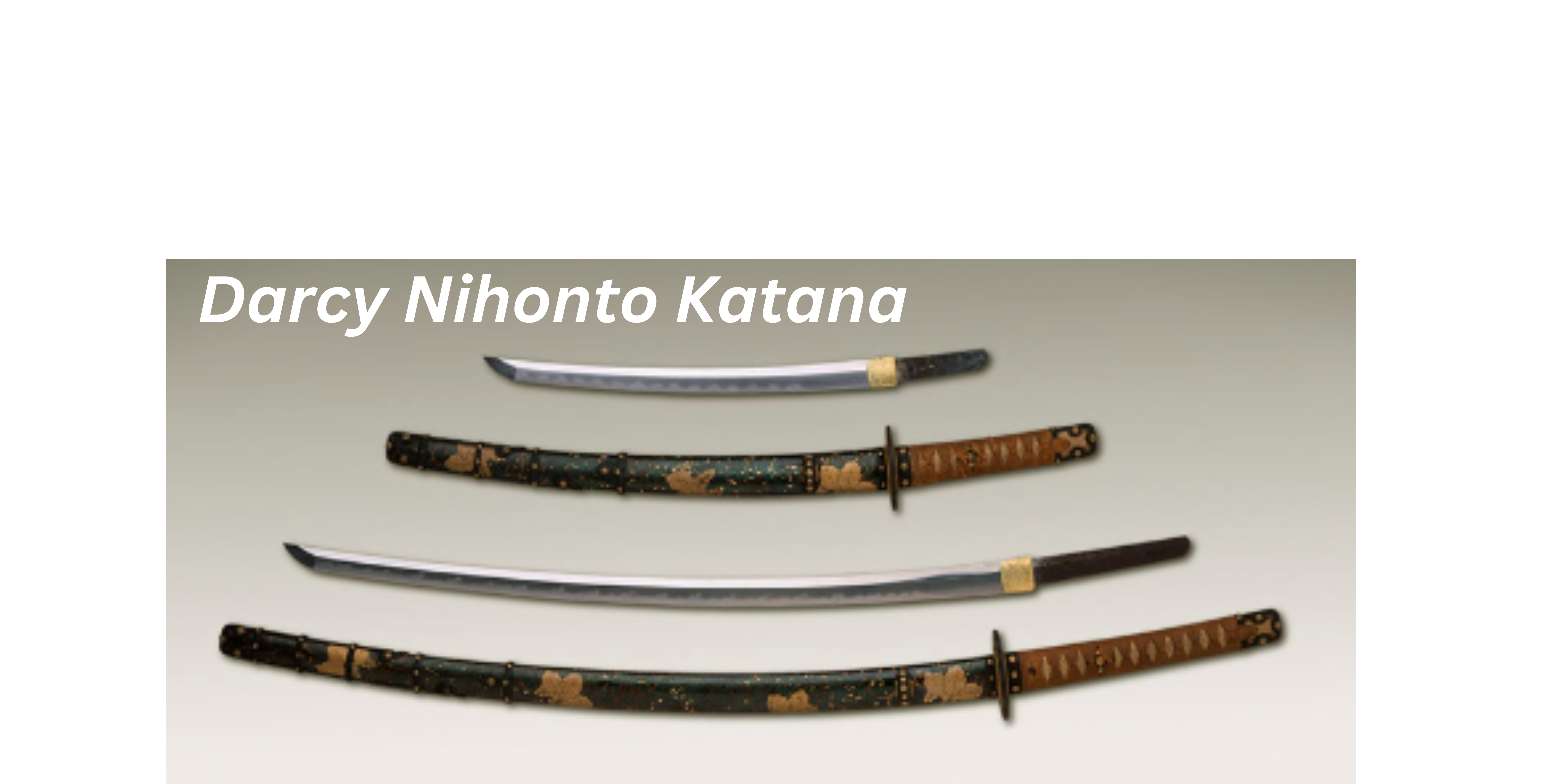 Darcy Nihonto Katana