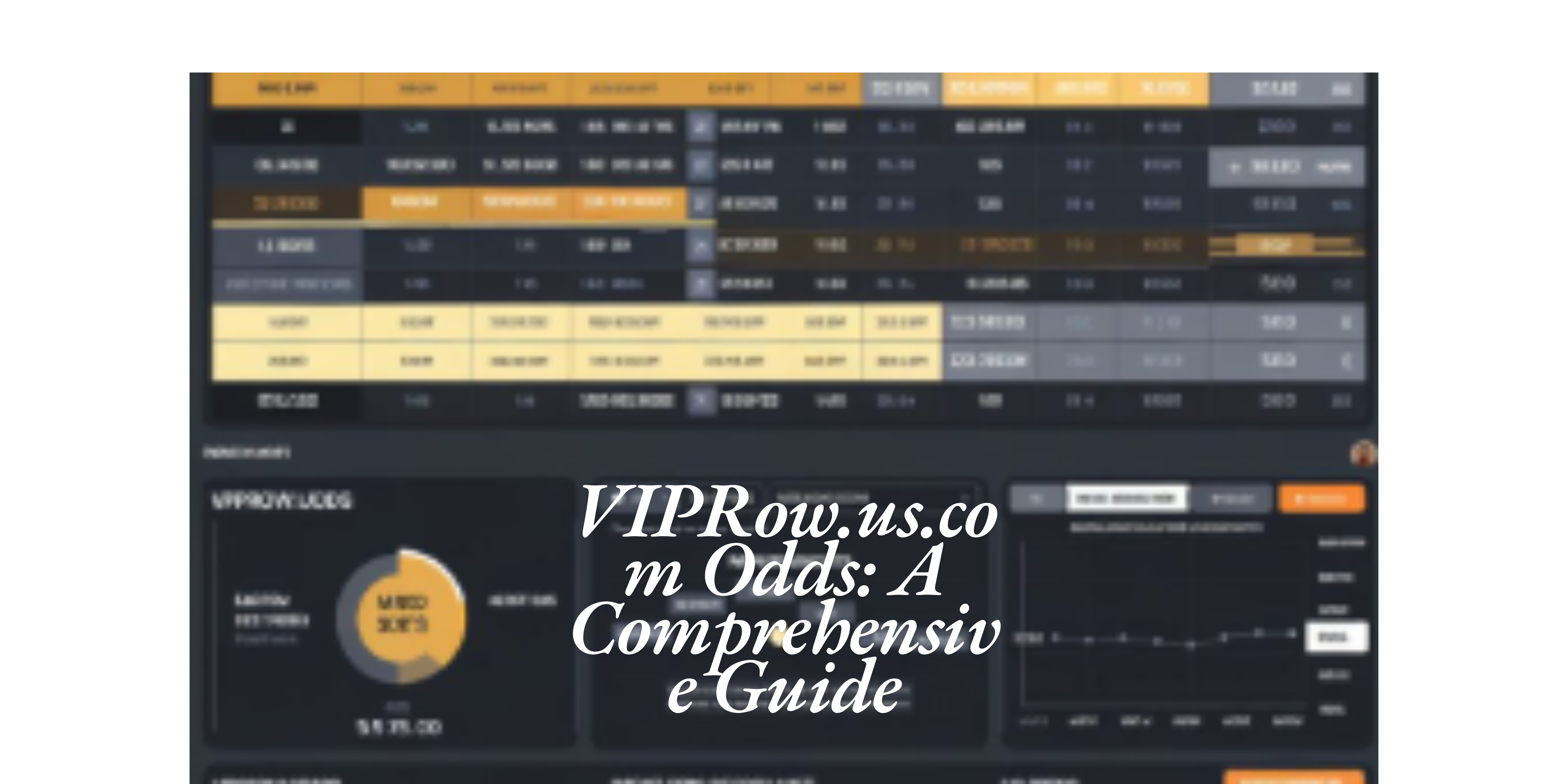 VIPRow.us.com Odds